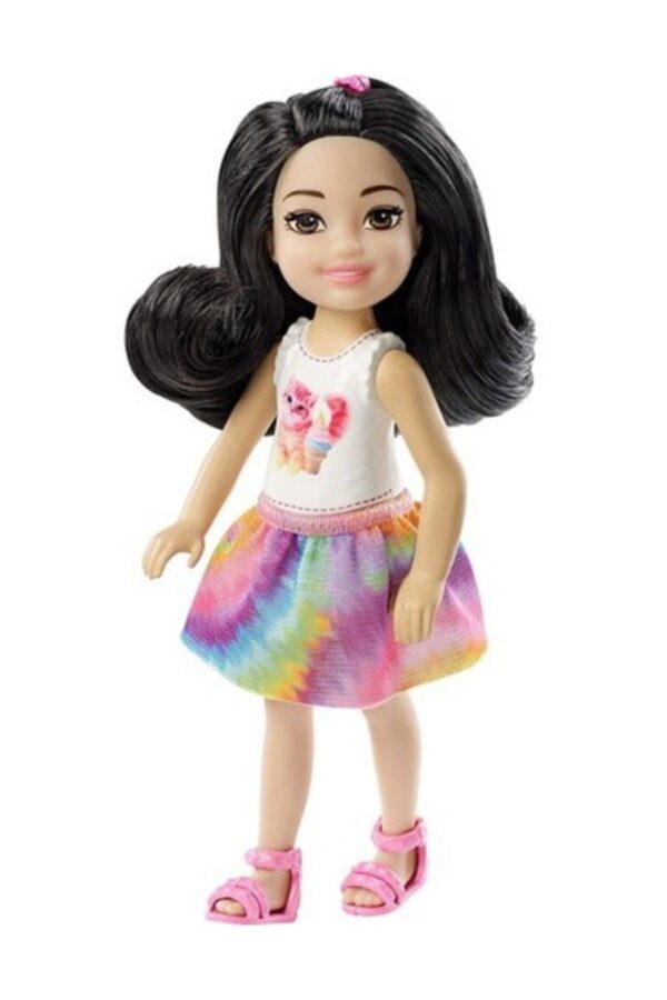 Barbie Chelsea Bambola Con Capelli Neri Mattel