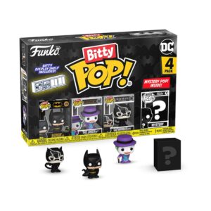 Batman 85th Anniversary Bitty Pop! Vinile Figura 4-pack Batman 2,5 Cm Funko
