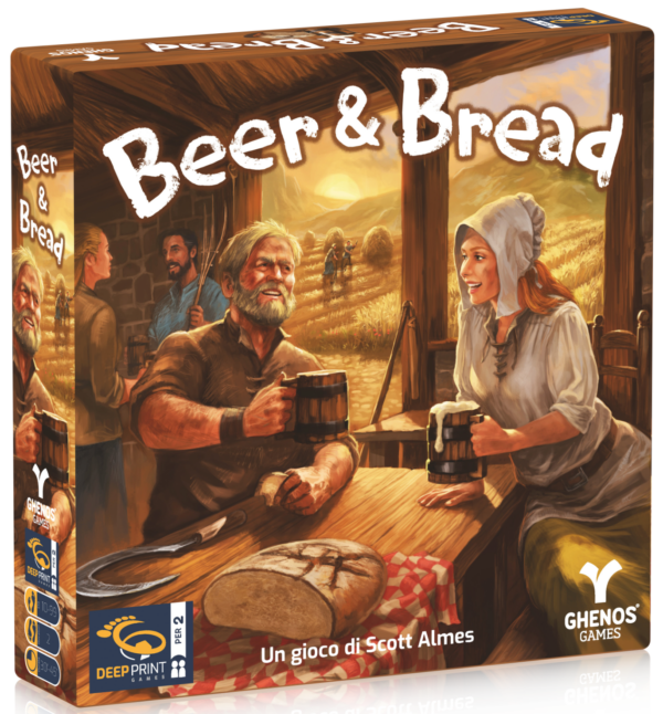 Beer & Bread Ghenos Games Gioco da Tavolo DV Giochi