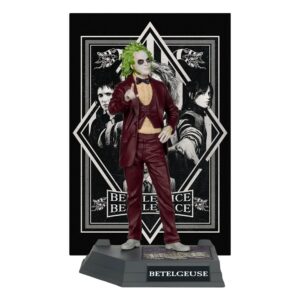 Beetlejuice Beetlejuice Movie Maniacs Pvc Statua Beetlejuice 17 Cm Mcfarlane Toys