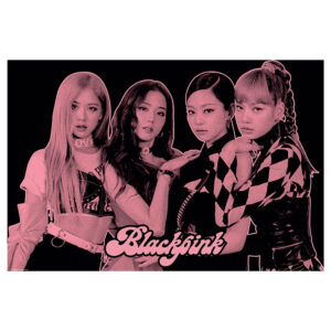 Black Pink Maxi Poster Gruppo Black Pink 91.5 x 61 cm Gbeye