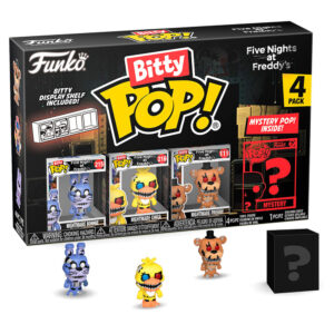 Blister 4 figures Bitty POP Five Nights at Freddys Nightmare Bonnie Funko