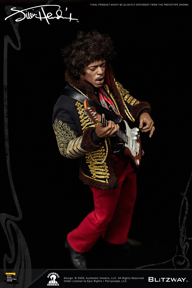 BLITZWAY JIMI HENDRIX 1/6 AF ACTION FIGURE
