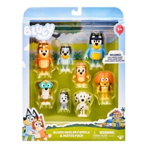 Bluey Action Figures 8-Pack Moose Toys