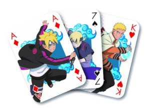 BORUTO PLAYING CARD CARTE DA GIOCO SAKAMI MERCHANDISE