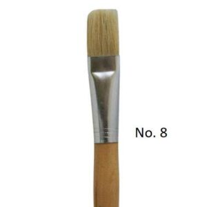 BRUSH FLAT NO.8 Accessori Per Modellismo Vallejo