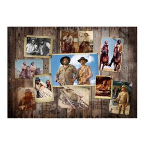 Bud Spencer & Terence Hill Jigsaw Puzzle Western Photo Wall (1000 Pezzi) Oakie Doakie Games