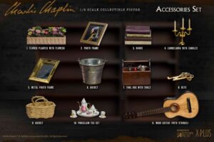 Charlie Chaplin My Favourite Movie Accessories Set 1/6 Set G Star Ace Toys