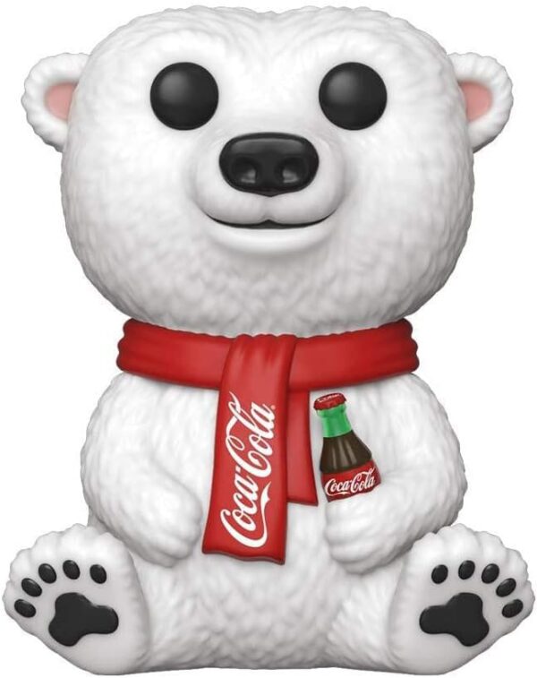 Coca-cola Pop! Icons Vinile Figura Polar Bear(dglt) 9 Cm Funko