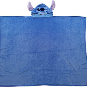 COPERTA IN PILE CON CAPPUCCIO DISNEY STITCH DISNEY STITCH - ACCESSORI