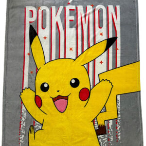 COPERTA IN PILE POKEMON PIKACHU 130X180CM POKEMON - ACCESSORI