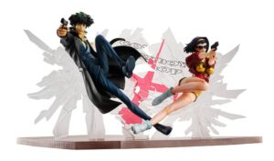 Cowboy Bebop Pvc Statuas 1/8 Spike Spiegel & Faye Valentine 1st Gig 20 Cm Megahouse