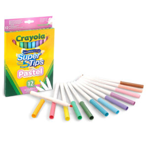 Crayola Super Tips Pastel set 12 Pennarelli Crayola