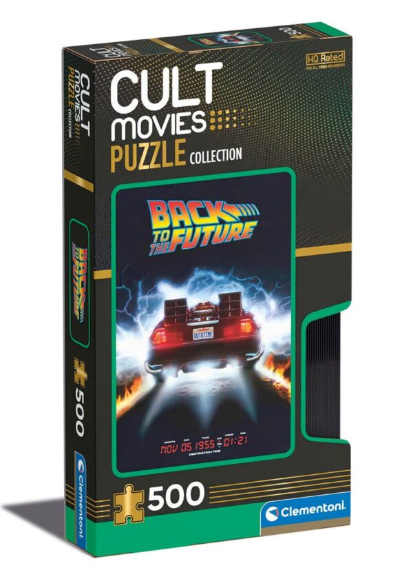 Cult Movies Puzzle Collection Jigsaw Puzzle Ritorno Al Futuro (500 Pezzi) Clementoni