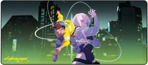 Cyberpunk: Edgerunners Xxl Tappetino Per Mouse Keyart Devplus