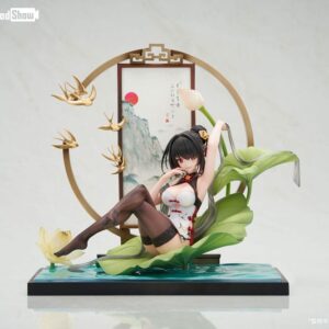 Date A Live: Spirit Pledge Pvc Statua 1/7 Kurumi Tokisaki Ink Black China Dress Ver. 22 Cm Goodshow