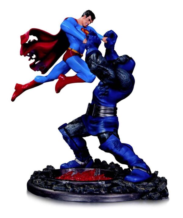 DC Comicd Statua Superman vs Darkseid Terza Edizione Figura 18 cm DC Direct
