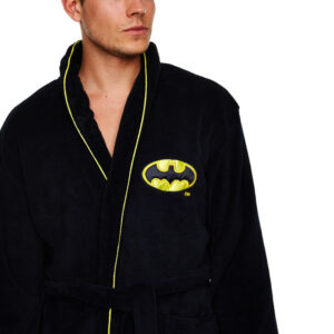 Dc Comics Batman Mens Fleece Bathvestito Groovy