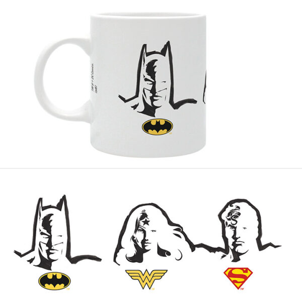 Dc Comics - Batman-superman-wwoman Tazza Gadget