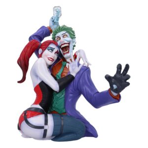 Dc Comics Busto  The Joker E Harley Quinn 37 Cm Nemesis Now