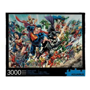 Dc Comics Jigsaw Puzzle Cast (3000 Pezzi) Aquarius