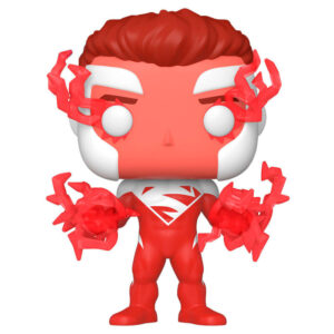 Dc Comics Pop! Heroes Figure Vinile Superman (Red) 9 Cm Esclusiva Funko