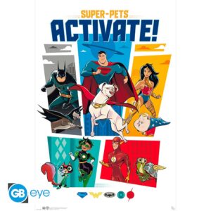 DC COMICS - Poster Maxi 91.5x61 - League of Superpets Activate