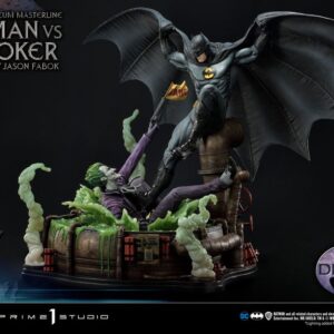 Dc Comics Statua 1/3 Batman Vs. The Joker By Jason Fabok Deluxe Bonus Version 85 Cm Prime 1 Studio