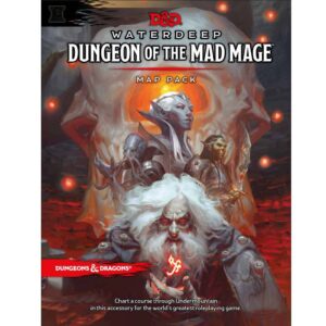 D&D DUNGEON OF THE MAD MAGE MAP PACK Accessori Hasbro/wizards Of The Coast