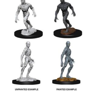 D&d Nolzur's Marvelous Miniatures Unpainted Miniatures Doppelganger Case (6) Wizkids