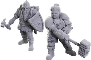 D&d Num Dwarves 50th Ann Miniature E Modellismo Wizbambino