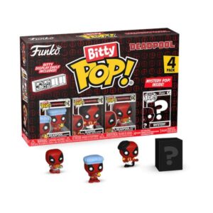 Deadpool Bitty Pop! Vinile Figura 4-pack Bathtime 2,5 Cm Funko