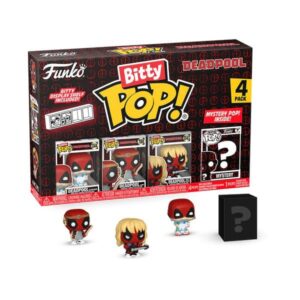 Deadpool Bitty Pop! Vinile Figura 4-pack Sleepover 2,5 Cm Funko
