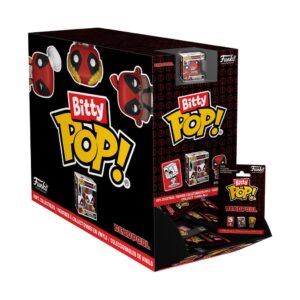 Deadpool Bitty Pop! Vinile Figura  Pdq 2,5 Cm Funko