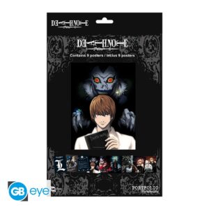 DEATH NOTE - Portfolio 9 posters Protagonists (21x29,7)