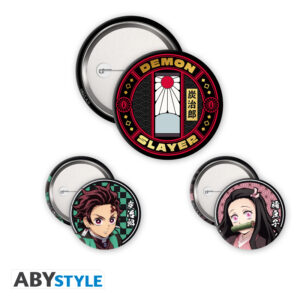 DEMON SLAYER - Badge Pack - Tanjiro & Nezuko S2