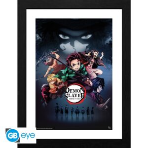 DEMON SLAYER - Framed print "Slayers" (30x40)