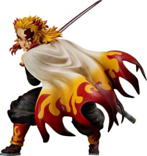 Demon Slayer: Kimetsu No Yaiba Statua 1/4 Kyojuro Rengoku 42 Cm Freeing