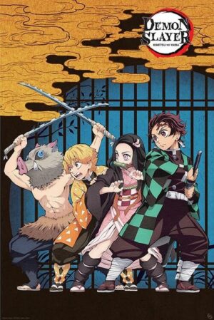 Demon Slayer Poster Gruppo 91.5 x 61 cm Abystyle