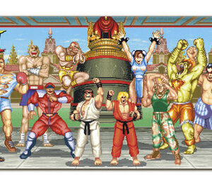 DESK MAT XL  STREET FIGHTER VIDEOGAMES - CANCELLERIA/SCUOLA