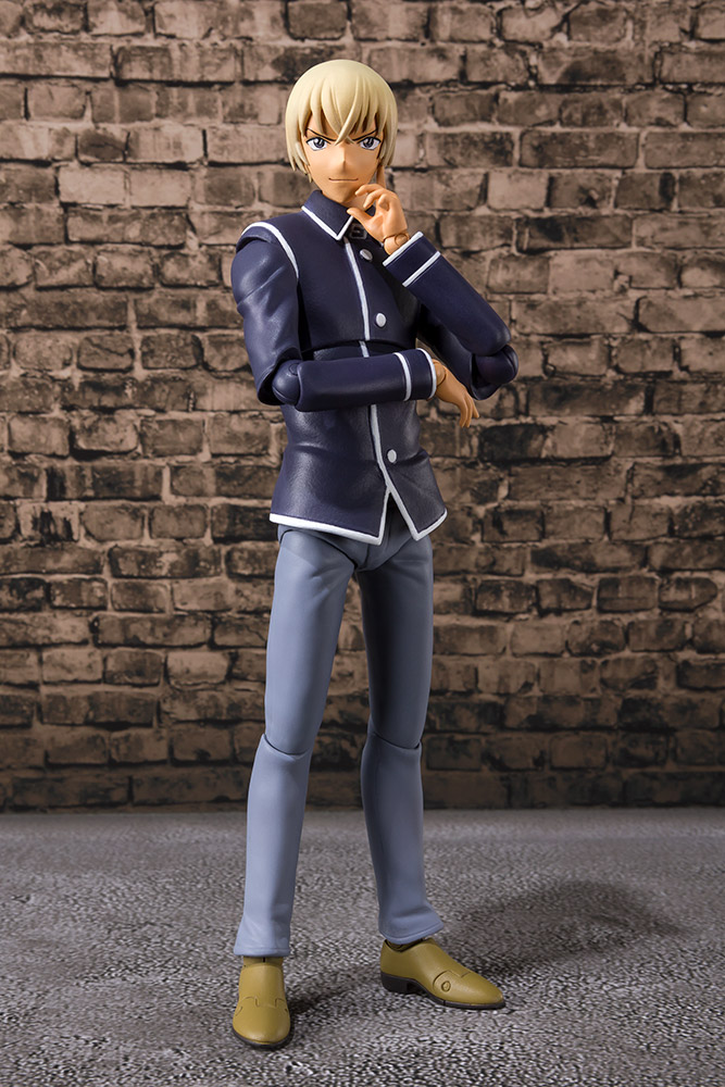 Detective Conan S.h. Figuarts Action Figure Toru Amuro 15 Cm Bandai