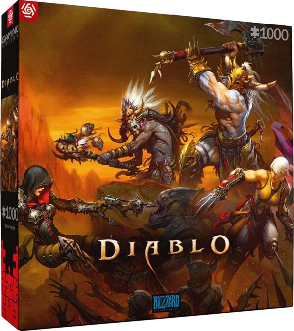 Diablo-heroes Battle 1000  Pezzi Puzzle Puzzle Glp