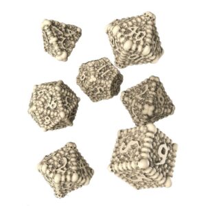 Dice Macabre Dice Set Power Of The Underworld (7) Q Workshop