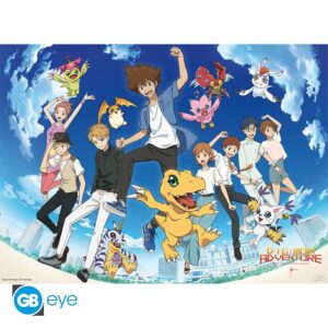 DIGIMON - Poster Chibi 52x38 - Last Evolution Kizuna