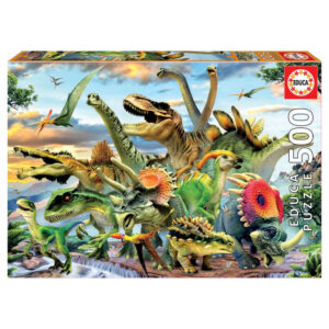 Dinosaurs Puzzle 500 Pezzi Educa Borras