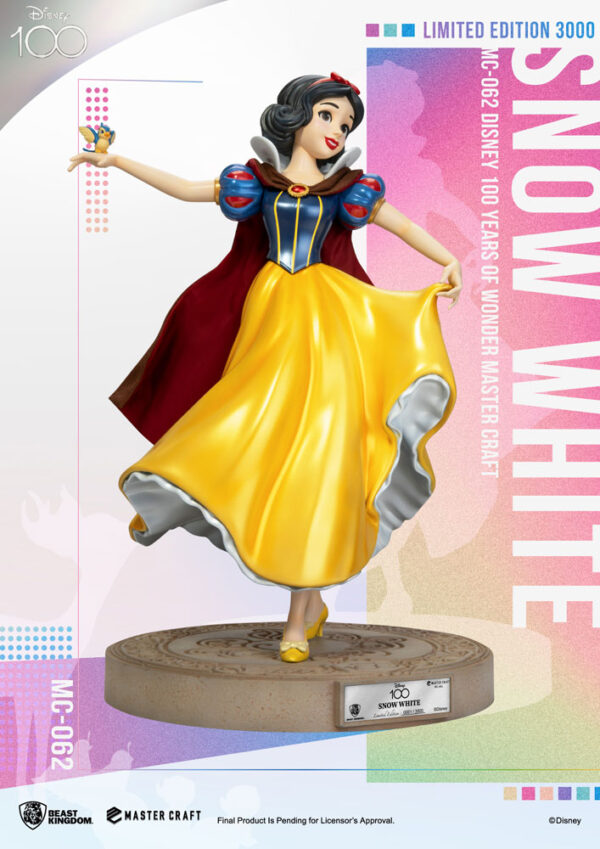 Disney 100 Years Of Wonder Master Craft Statua Biancaneve 40 Cm Beast Kingdom Toys