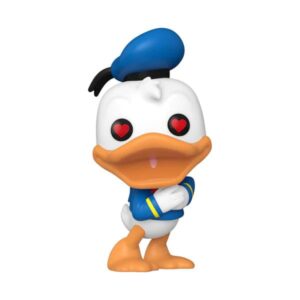 Disney Dd 90th Anniversary Pop! Disney Vinile Figura Donald Duck(heart Eyes) 9 Cm Funko