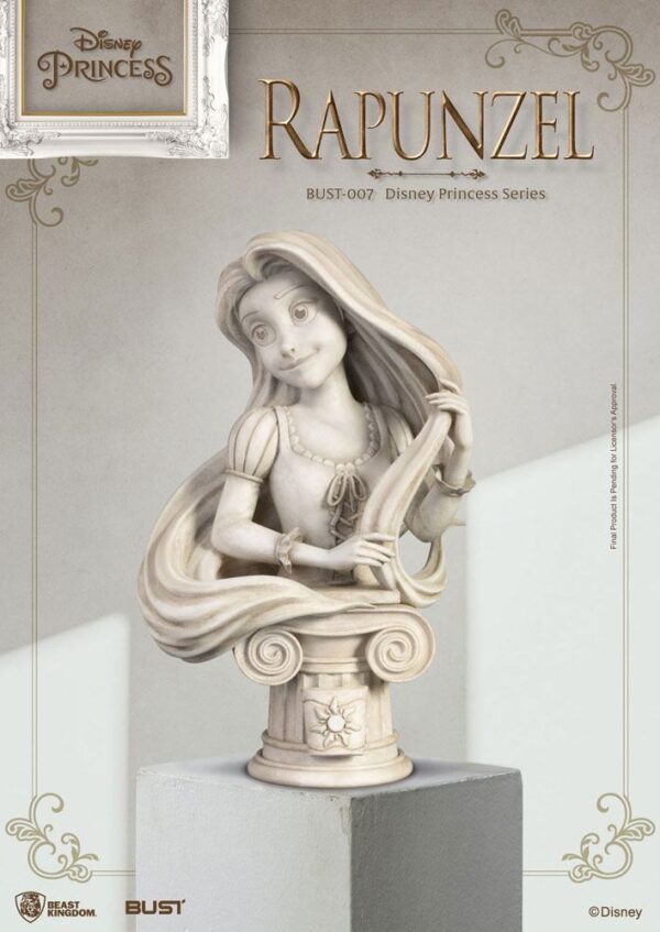 Disney Princess Series Pvc Busto Rapunzel 15 Cm Beast Kingdom Toys