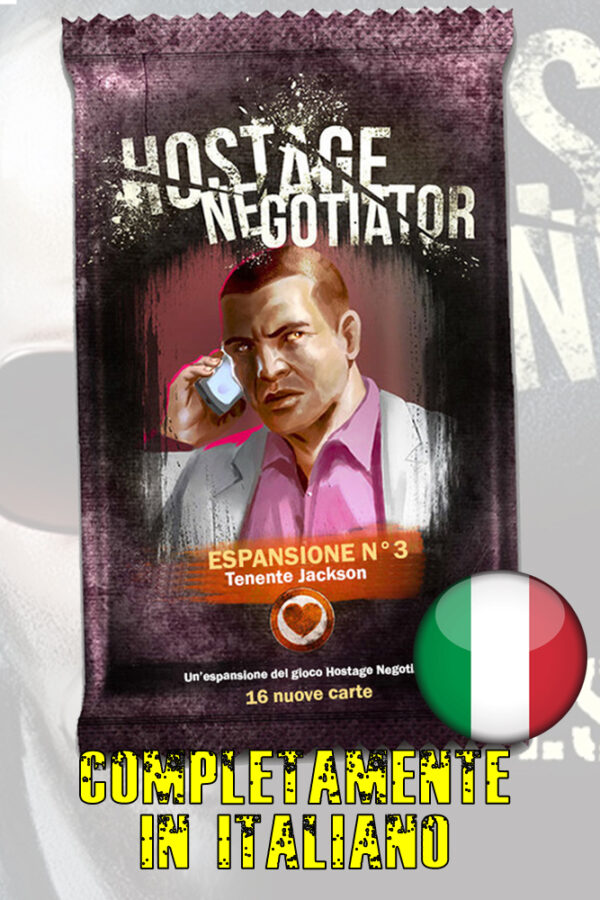 DO NOT PANIC GAMES HOSTAGE NEGOTIATOR Esp.3 TENENTE JACKSON GIOCO DA TAVOLO