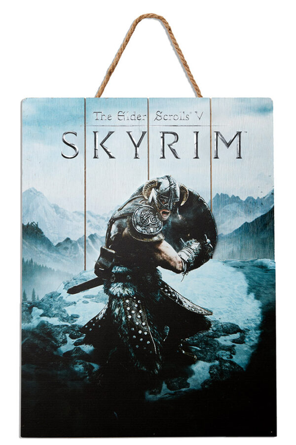 Doctor Da Collezioneskyrim Aereal In Legno Poster Poster